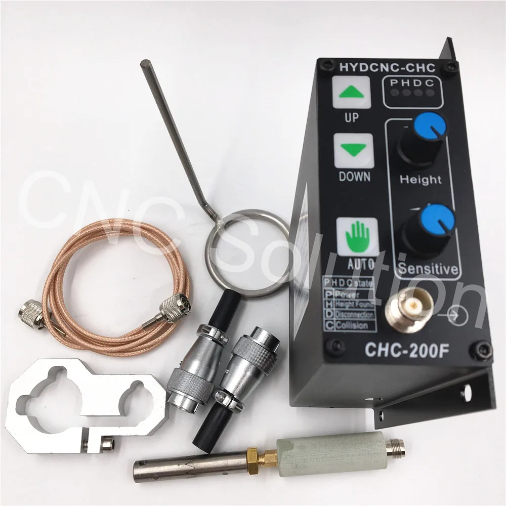 Plasma Height Controller Flame Cutting DC24V Automatic Arc CNC Flame Capacitive Controller for Cutting Cutter Machine CHC-200F