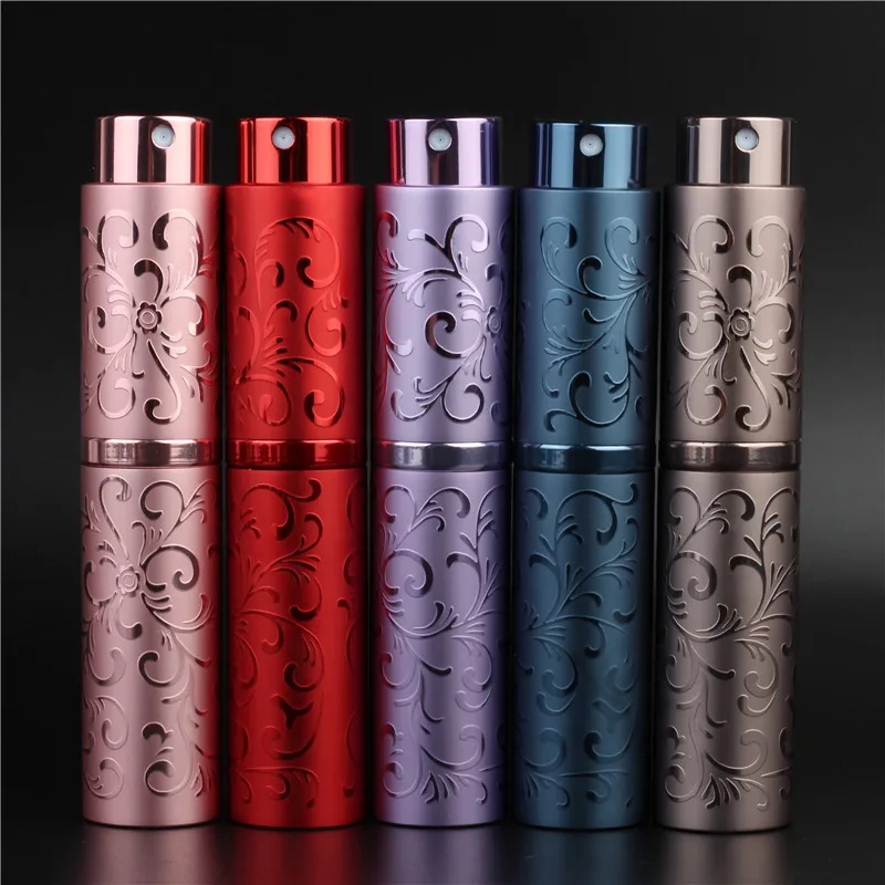 

100pcs/lot 10ml Travel Mini Portable Refillable Perfume parfum Atomizer Spray Bottles empty cosmetic containers lin3976