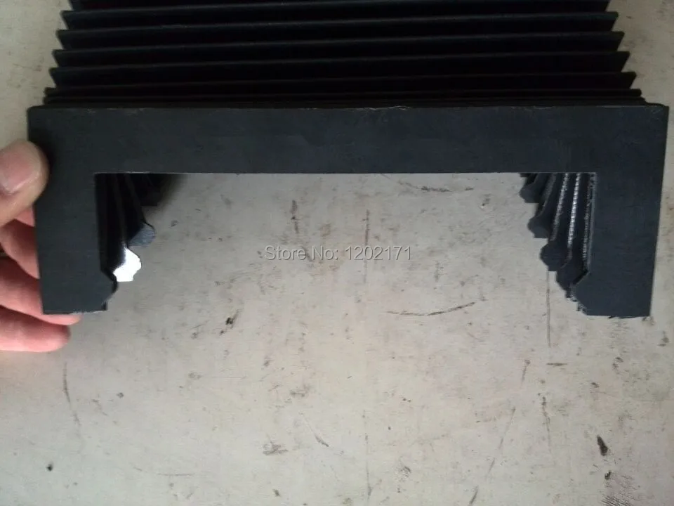 slide-way-bellows-width-200-mm-x-height-66mm-lmax530mm-tri-proof-accordion-cnc-machine-shield