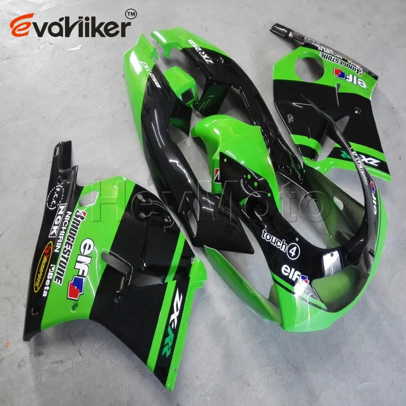 

Custom Color Fairing Kit Motorcycle Full Body Cover ZXR250 1993 1997 Green Design No Brand