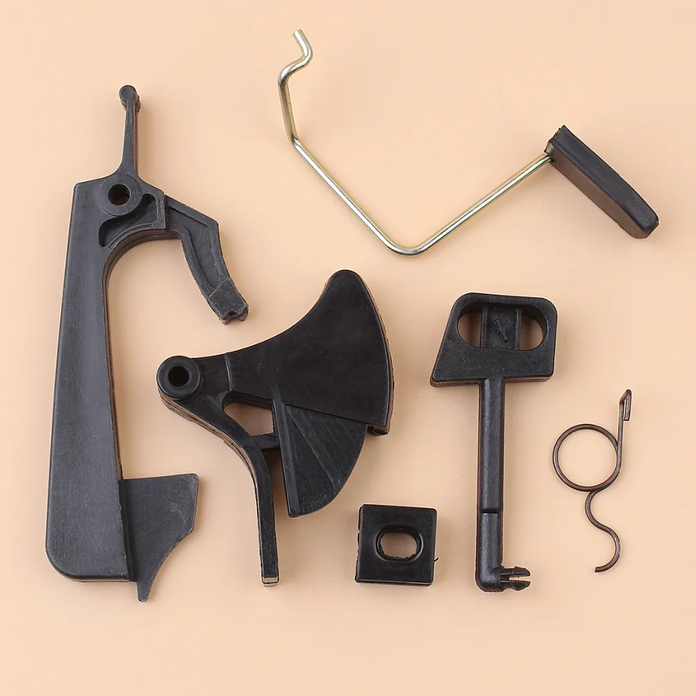 คันเร่ง Trigger ฤดูใบไม้ผลิล็อค Choke Rod Kit สำหรับ HUSQVARNA 142 137 136 141 36 41 Chainsaw เปลี่ยนชิ้นส่วน
