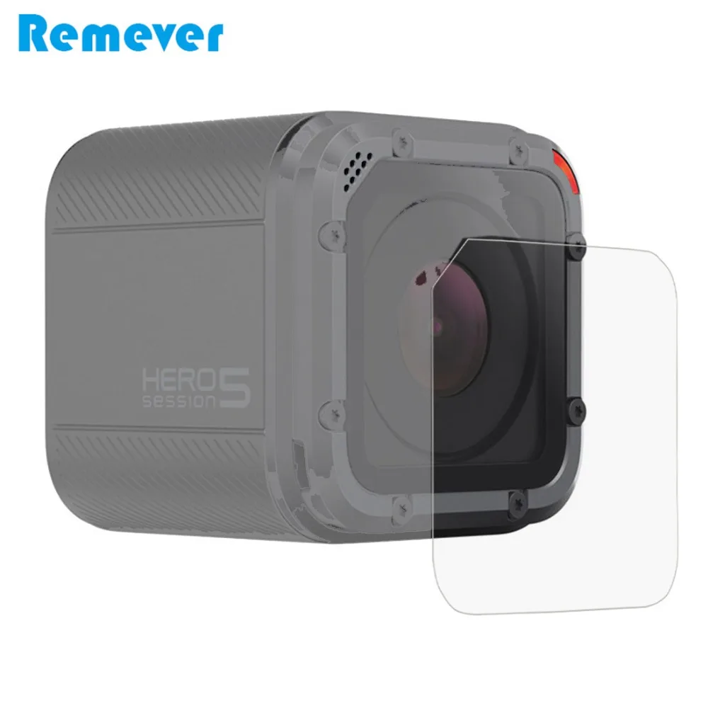 New Ultra Slim HD Tempered Glass LCD Screen Protector for Gopro Hero 4 Session Lens Scratch-resistent Clear Protector