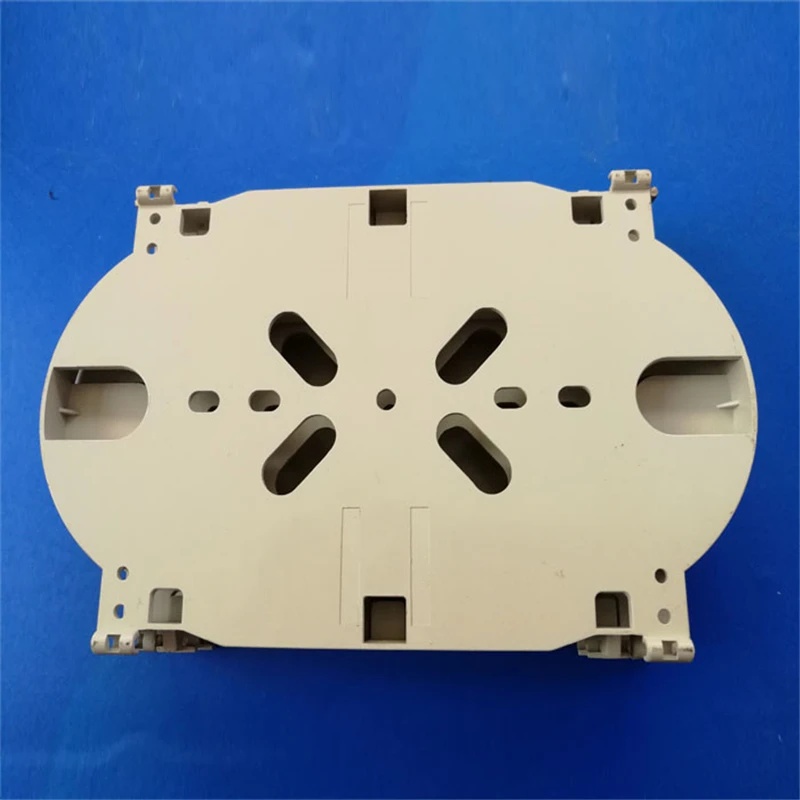 12 Core Fiber Splice Lade Voor Patch Panel Ftth Terminal Box Fiber Fusion Splicing Beschermende Cassette 12 Port Tray Elink 20 Stuks