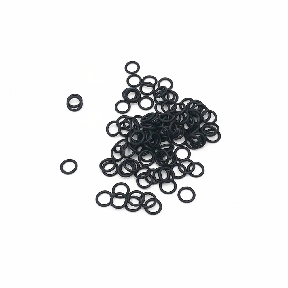 100Pcs Black NBR O-Ring Sealing Rubber Tap Washer Gaskets OD 10/11/12/13/14/15/16/17/18/19/20 x 1.5mm Plumping Petrol Diesel