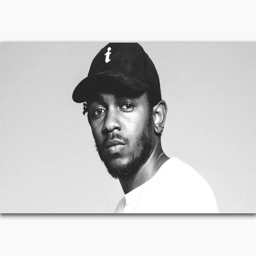 Hot New Kendrick Lamar Rap singer Star-Silk Art Poster Wall Sticker Decoration Gift