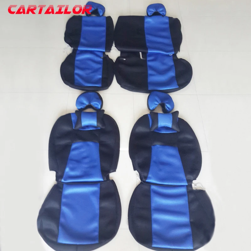 

CARTAILOR cover seats for honda fit car interior accessories sandwich car seat covers & supports set auto seat cover protector