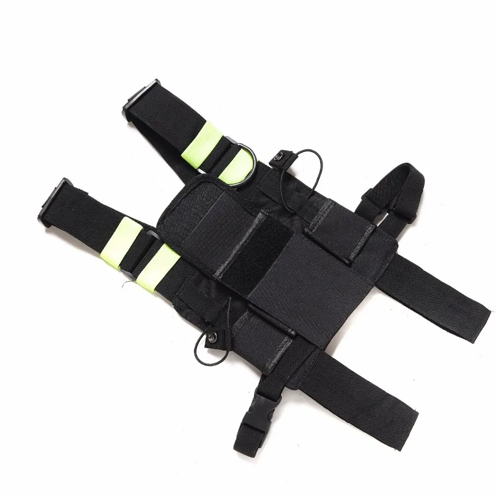 Radio Chest Harness Chest Front Pack Pouch Holster Vest Rig Carry