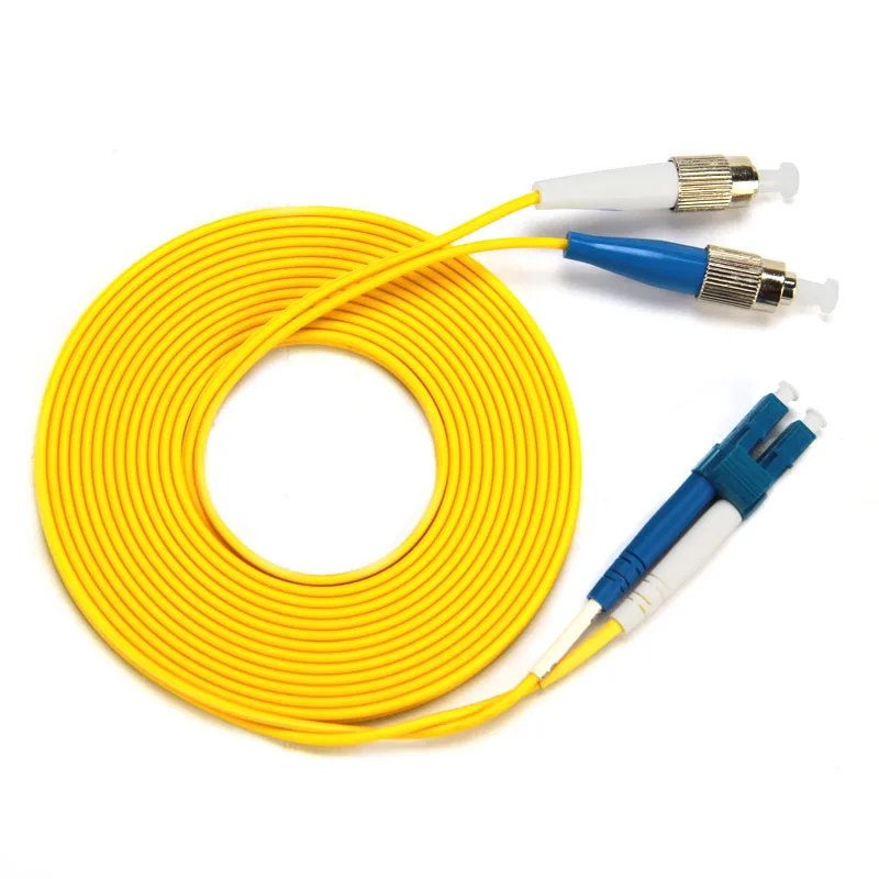 

FC to LC Single-mode optical fiber patch cord SM FC/LC fiber jumper cabel Duplex 9/125 UPC Polish OFNR 3m 5m 10m 15m