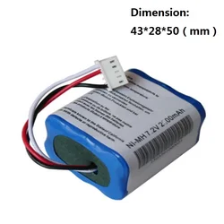 For iRobot Mint 5200 5200C Mint 5200B Braava 380 380T Robot Vacuum Cleaner Battery 7.2V 2000mAh Ni-MH Rechargeable Batteries