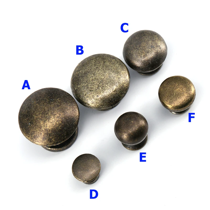 1PCS Vintage Dresser Drawer Pulls Handles Jewelry Box Knobs Antique Bronze Furniture Hardware Kitchen Cabinet Knob