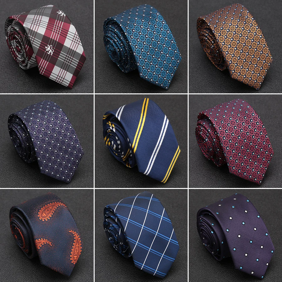 

Mens Tie Luxury Formal Fashion Jacquard Ties for Men Business Wedding Classic Gravata Dress Bowtie Accessories Man Slim Necktie