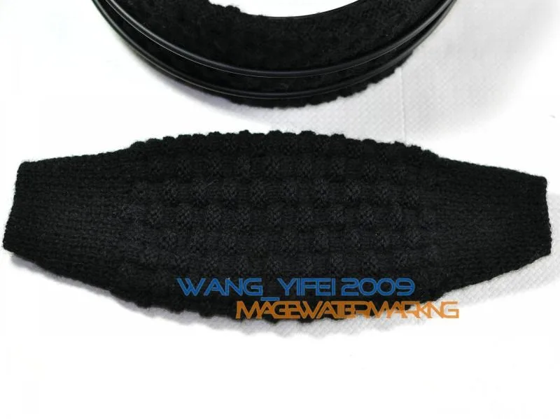 Widened Pure Wool Headband Cushion For STAX SRS 4170 3170 2170 Headphones Headsets Hand Knit