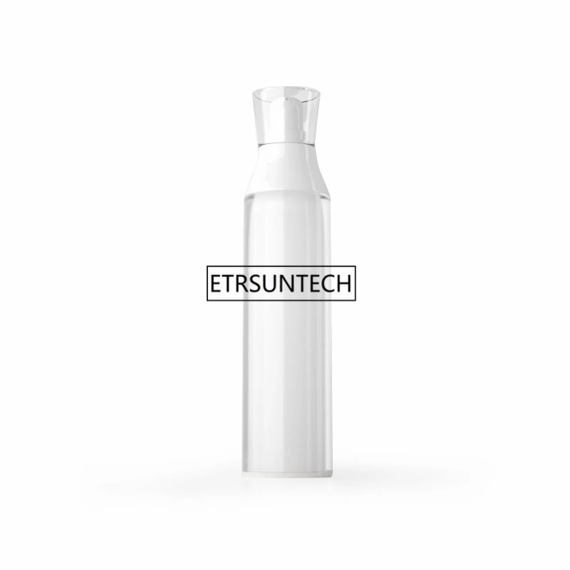 50pcs 30ml 50ml 80ml 100ml White Plastic Lotion Pump Bottle Cream Emulsion Containers Refillable Packaging F2992