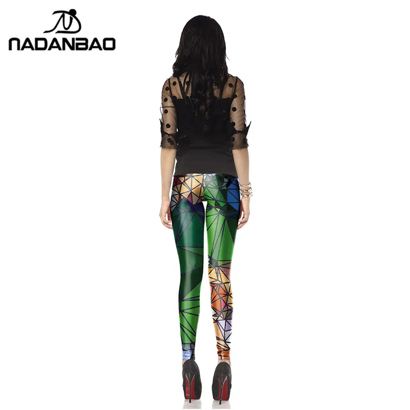 Nadanbao Zomer Herfst Sexy Legging Nieuwe Aankomst Legins Geometrische Boho Art Leggins Gedrukt Vrouwen Leggings Vrouw Broek