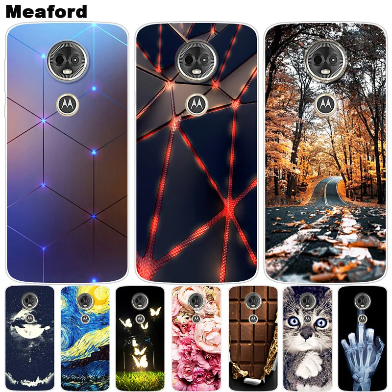 For Motorola Moto G6 Play Case Soft Silicone Back Cover Bag Phone Case For Moto E5 Plus Play X4 G8 Play G6 Plus G 6 TPU Case