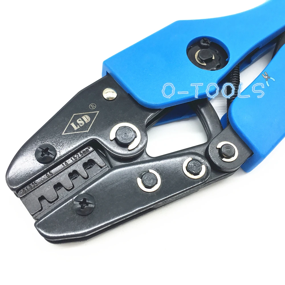 Cable crimping tool for crimping non-insulated open barrel terminals 0.1-2.5mm² multi crimper 27~13AWG pin plier AN-03A