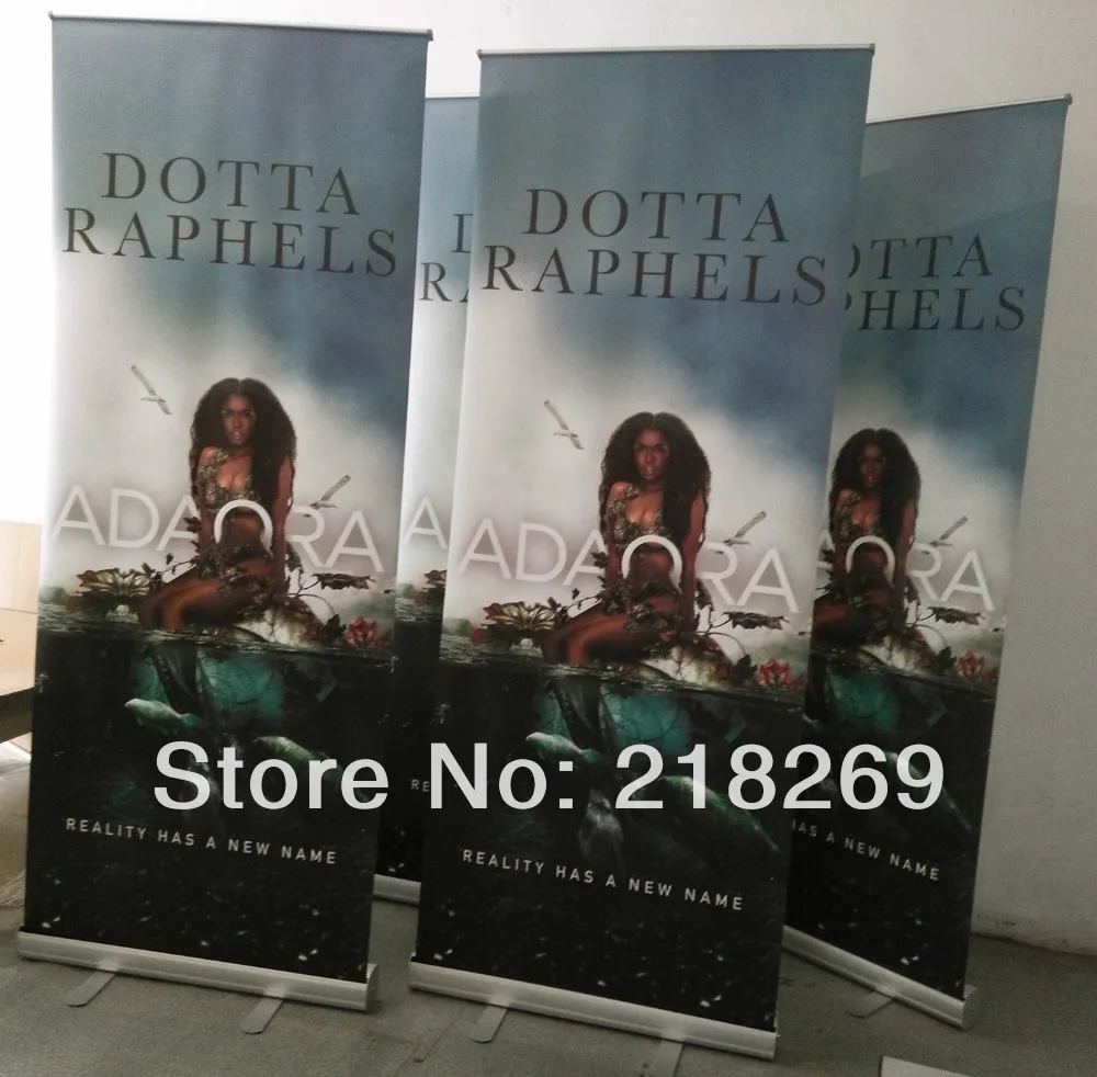 Roll Up Banners, Pull Up Banners, Retractable Banners (Free Printing Your Design)