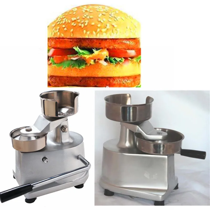 Commercial home use small manual stainless steel hamburger patty forming machine