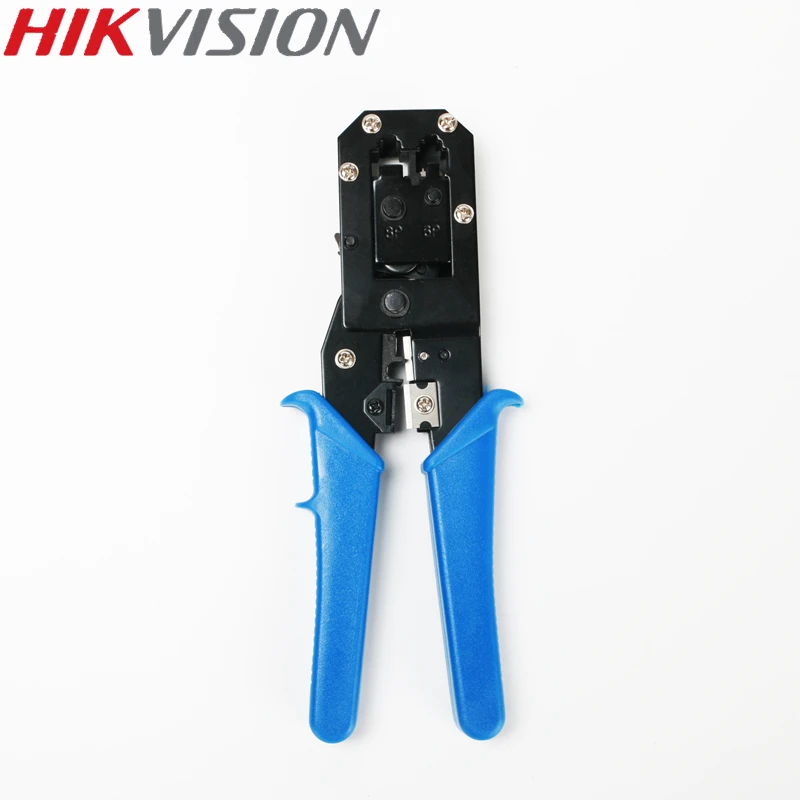 HIKVISION DS-ZWTLJ RJ45 RJ11 Crimping Pliers Wire Tracker DS-ZWTLJ Cable Crimper for IP Cameras Network RJ45 and Telephone RJ11