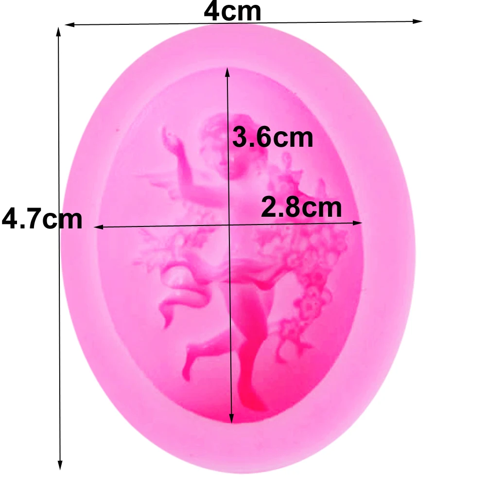 Sophronia  Angel Girl Wing 1pcs UV Resin Jewelry Silicone Mold  Epoxy Mold Jewelry Making DIY Decorate Craft M011