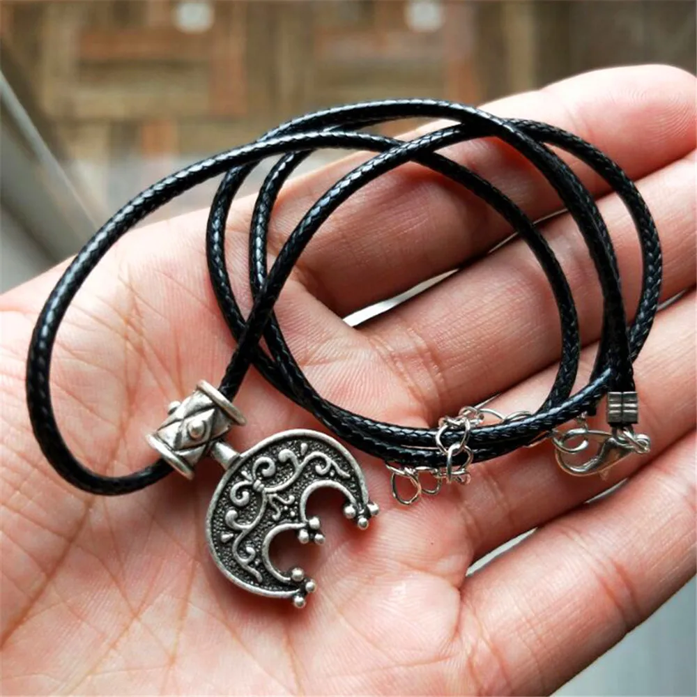 Norse Viking jewelry Slavic Lunula Crescent Moon Pendant Lunitsa Slavic  Pendant  Necklace Love Fashion Jewelry Christmas Gifts