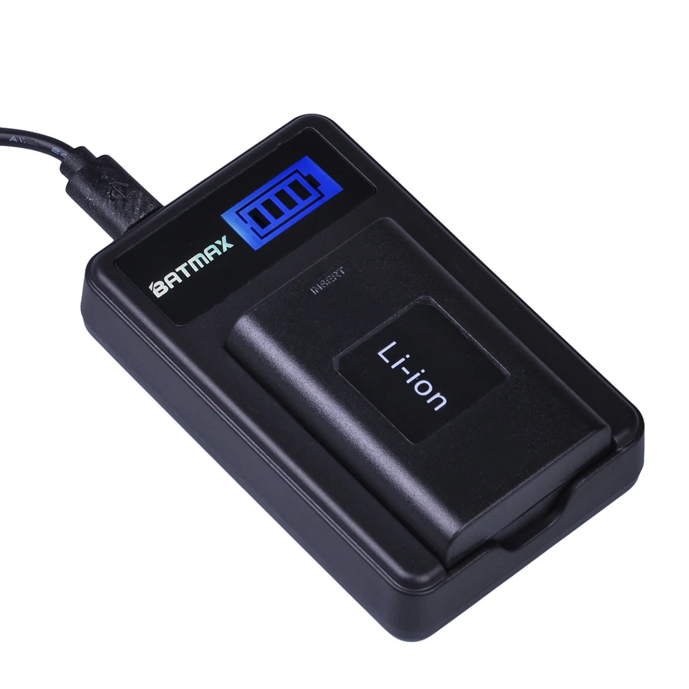 1pc  IA-BP1310 BP-1310 BP 1310 LCD USB Battery Charger for Samsung NX5 NX10 NX100 NX11 NX20 Cameras