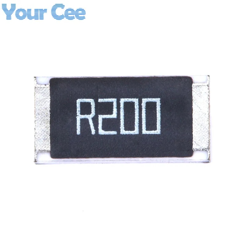 50pcs 2512 SMD Resistor 1% 1W 0.2 ohm 0.2R R200 0.18R 0.082R 0.62R 0.1R 0.02R 0.02R Resistance 1% 2512 Chip Passive Component