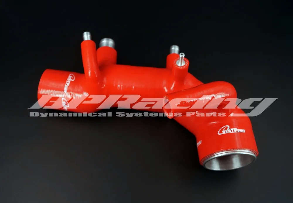 Silicone Air Intake Induction Hose FOR Subaru Impreza GC8 EJ20 WRX STI Ver3/4 Red