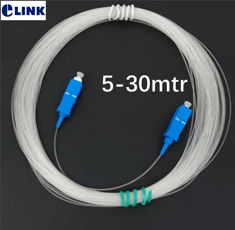 

SC fiber patch cable, 5-30mm, TAC, transparent, invisible drop cable g657a2, SM bend, free shipping, 5PCs