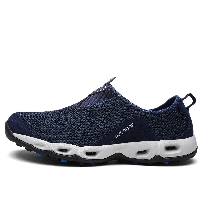 2026 Summer Classic Men Women Couple Sports Aqua Shoes Breathable Slip On Sneakers Comfortable Water Trekking Outdoor Footwear