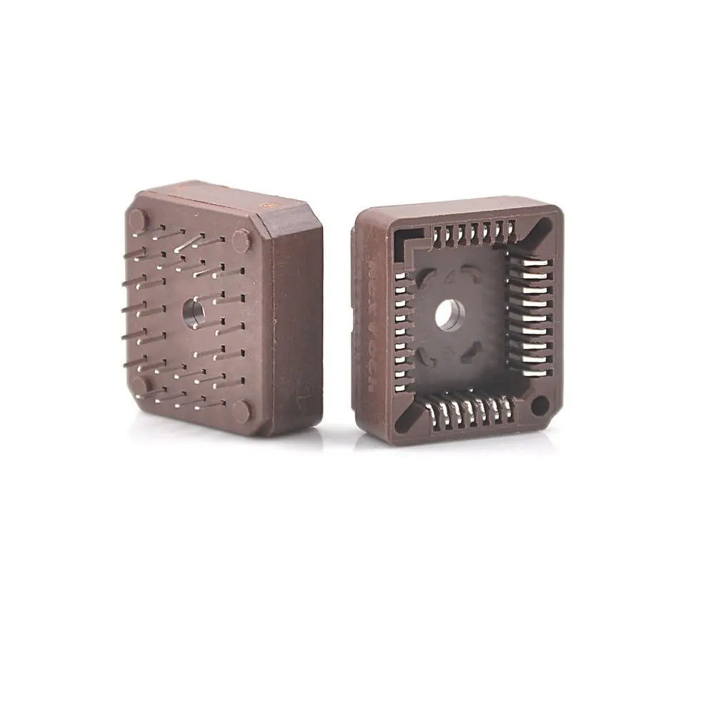 50 stücke PLCC IC Block 20P28P 32P 44P 52P 68P 84P PLCC44 PLCC28 PLCC20 PLCC32 PLCC52 PLCC68 PLCC84 IC Sockel Adapter PLCC Konverter – Detail 11
