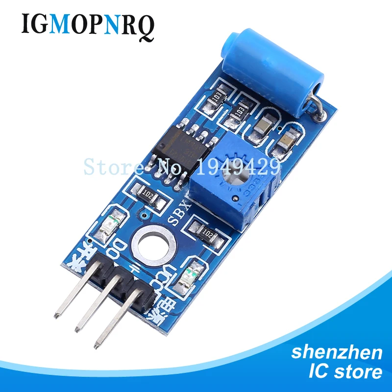 10pcs SW-420 Normally Closed Alarm Vibration Sensor Module Vibration Switch ASAF