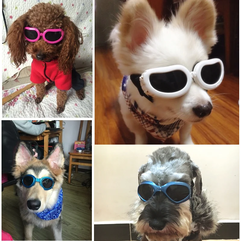 Small Big Dog Grooming Glasses Anti-sun Fashion Cool Pet Cats Sunglass Accessories For Puppy Animal Chihuahua Yorkshire Supplies