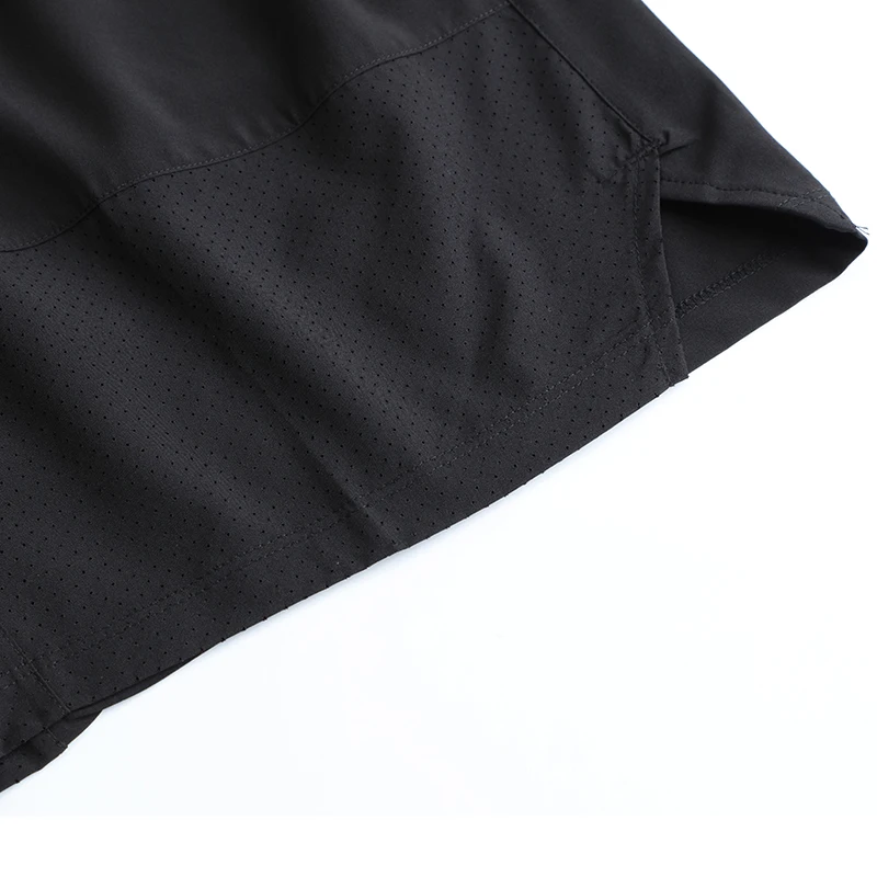 Men Sports Short Home Gym Dry Thin Workout Sweapants Fitness Bermuda Trunks Patchwork Mesh Training Basketball Running Bottoms