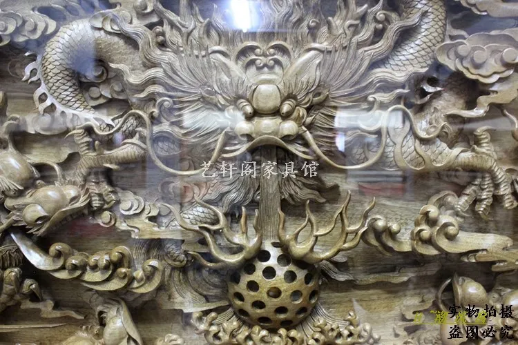 Dongyang wood carving in Ming and Qing Dynasties classical wood relief sculptures landing entrance plaque hanging seat screen wa