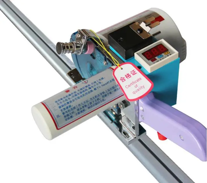 Fabric Cutting Machine Fabric Cutter Delay Rail Track Containing Liquid Crystal Cutting Machine Broken Cloth Slicer