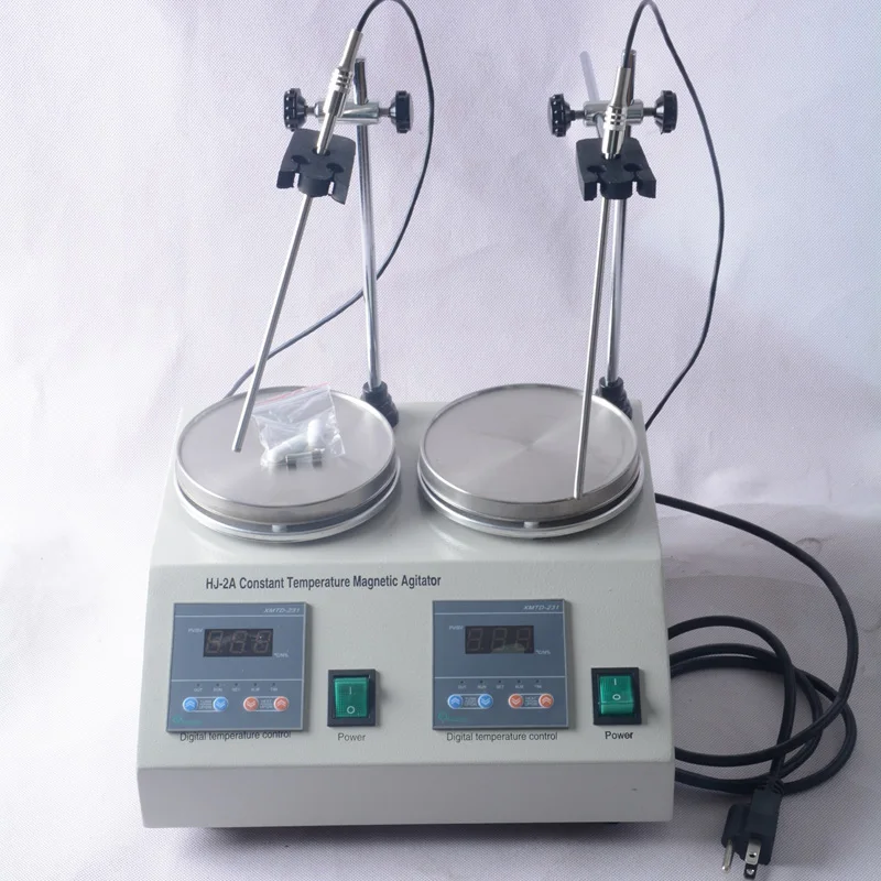 

2 units Multi-unit Digital Thermostatic Magnetic Stirrer Hotplate