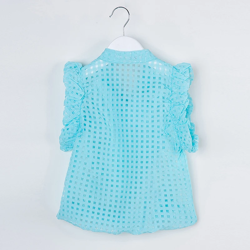 Girls Blouse Shirts Big Bowknot Sleeveless summer girl blouses children shirt Kids Clothing for Girls Clothes Tops