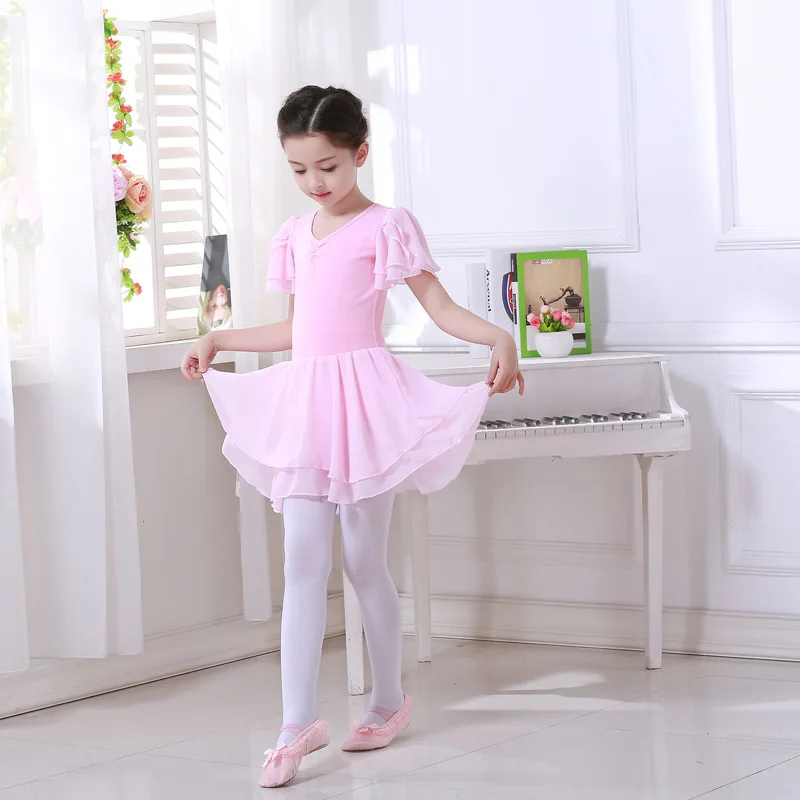 Girl ballet tutu dance costume summer ballet skirt exercise clothes children\'s costumes leotards for girls