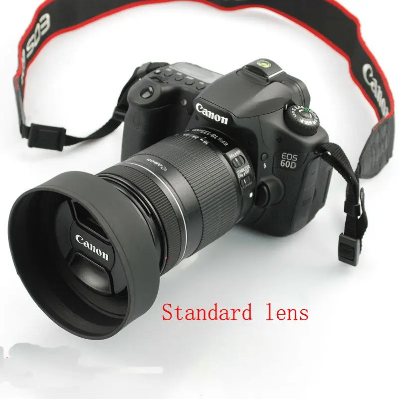 72mm 3-Stage 3 in1 Collapsible Rubber Foldable Lens Hood 49 mm DSIR Lens for C N camera