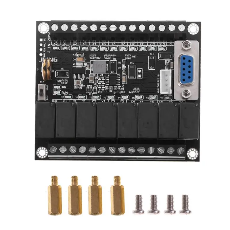 FX1N-20MR PLC Programmable Control Module 24V Regulator Industrial Controller Board Dropshipping