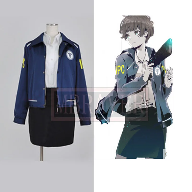 Psycho-pass Akane Tsunemori Cosplay Costume customized