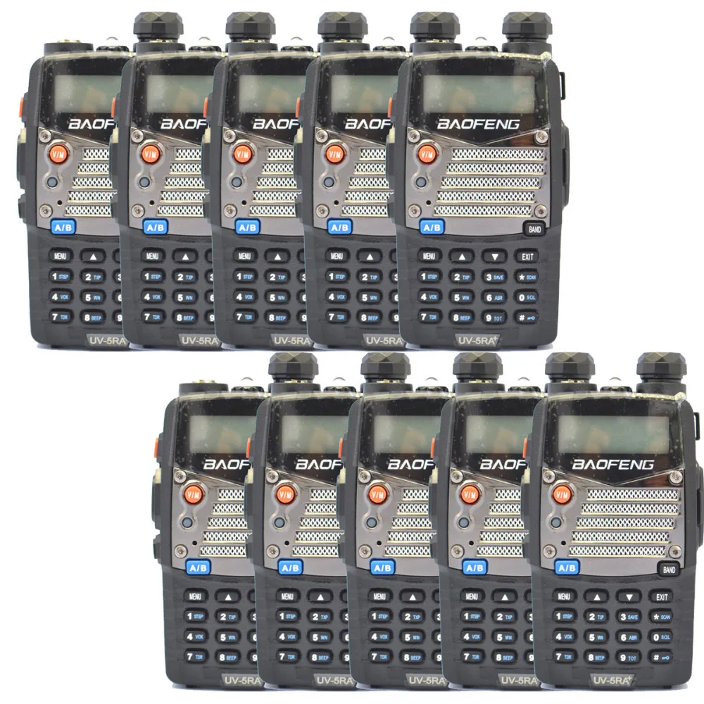 

10PCS Black Baofeng UV 5RA+Plus WalkieTalkie 136-174&400-520MHz Two Way Radio stock in spain-ship by LETTER-only 3 days recieve