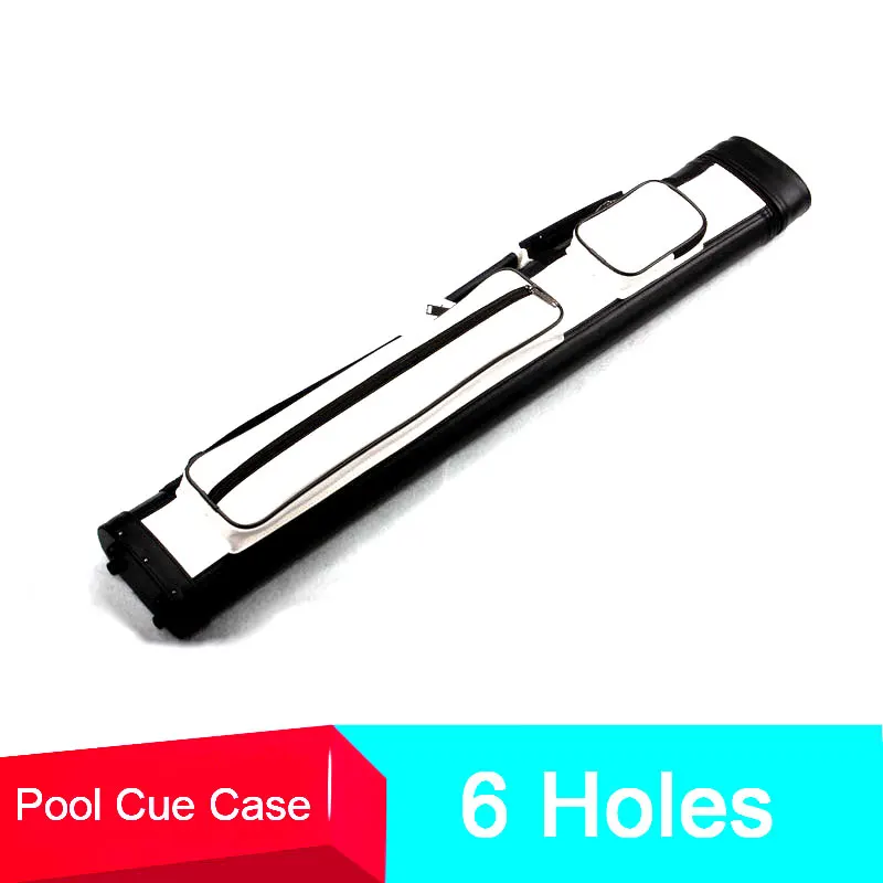 2016 Pool Cue Case 1/2 Pool Billiard Cues Cases 6 Holes 86cm Length Billiard Accessories China