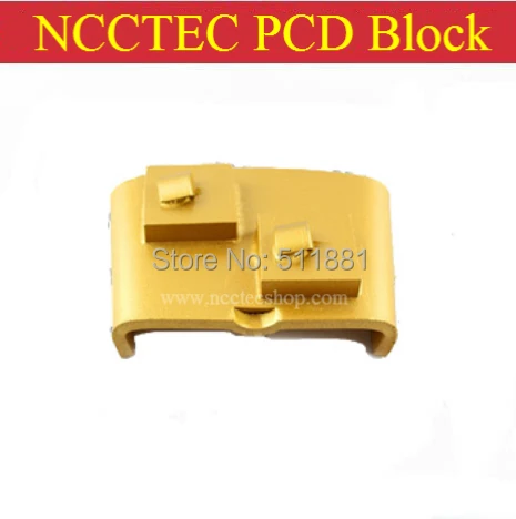 PCD Shoes Polisher PCD Pad PCD Block for Removing 1-3mm Epoxy(9 PCS Per Package)/ Quick and Easy Install Insert Design