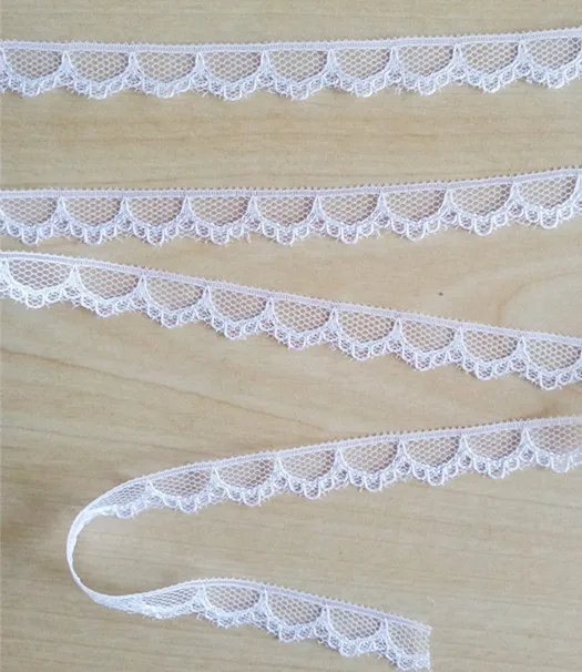 10 Yards Embroidered Net White Black Lace Trim Ribbon Fabric Garment Headband Wedding Party Decoration Gift DIY Accessories