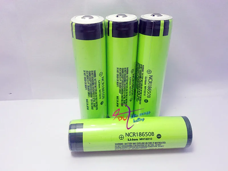 lot New Protected Original Rechargeable battery 18650 NCR18650B 3400mah with PCB 3.7V For Panasonic