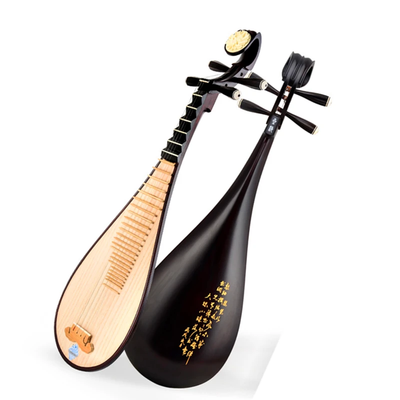 

Chinese lute Pipa rosewood National String Music Instrument Pi pa famous brand Adult playing pipa with full Pipa accessories