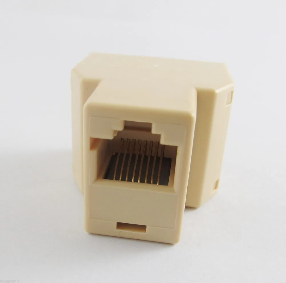 1 قطعة 3 طريقة RJ45 CAT5 LAN إيثرنت شبكة الفاصل كابل المقرنة موصل محول