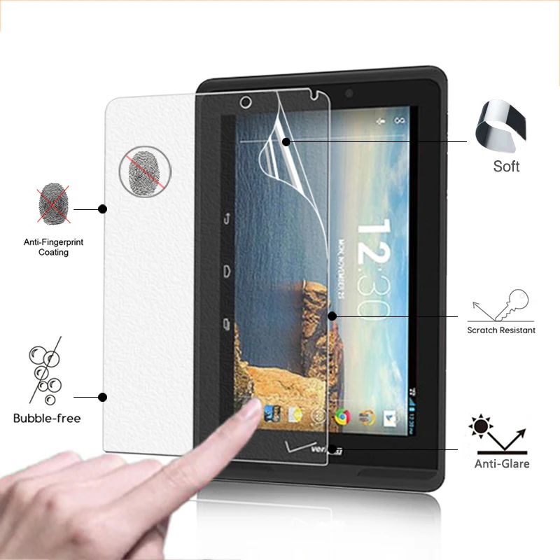 Nnnnnnti-lare lare atatte tela protetora ililm or ou llierizon llillipsis 7 7,0 "tablet pc Anti-iningerprint films creen films filmes rotector